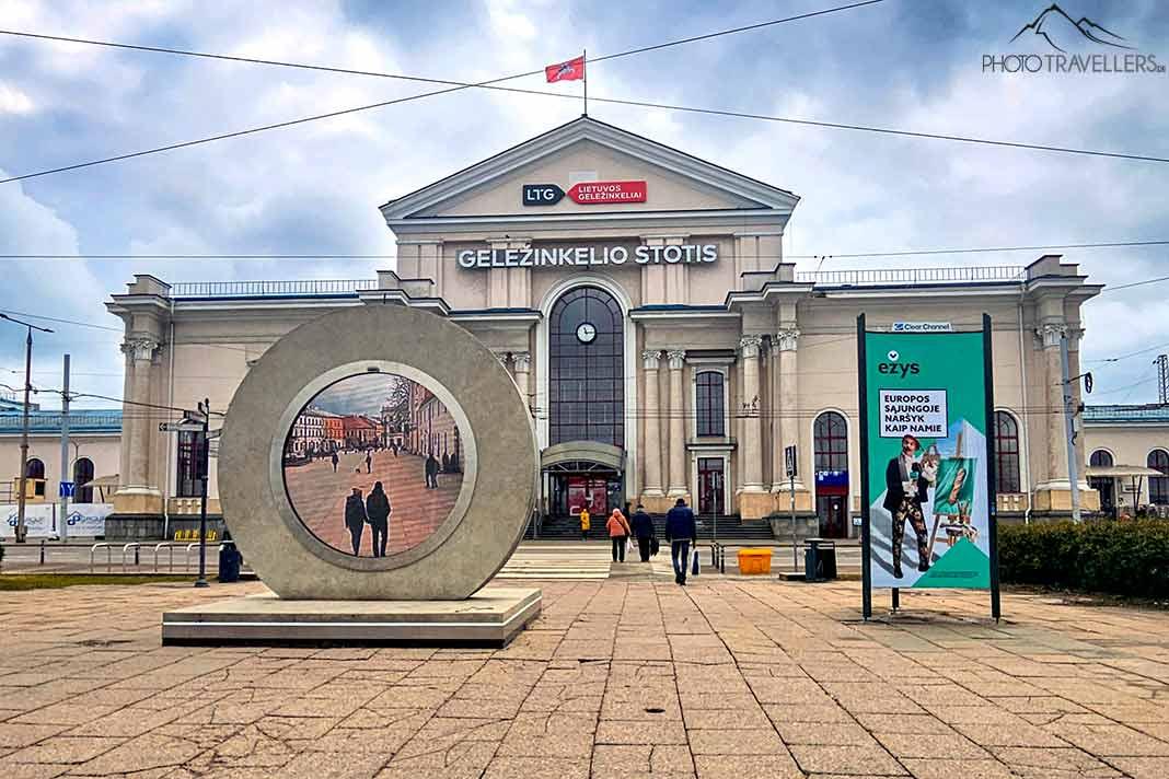 La gare de Vilnius