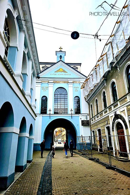La porte de la Mélancolie à Vilnius