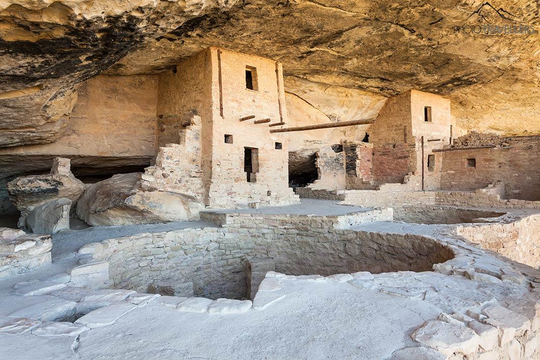 A casa com varanda no Parque Nacional Mesa Verde