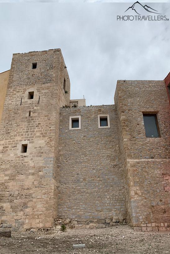 La tour de l'hommage du Castillo Almudaina à Ibiza