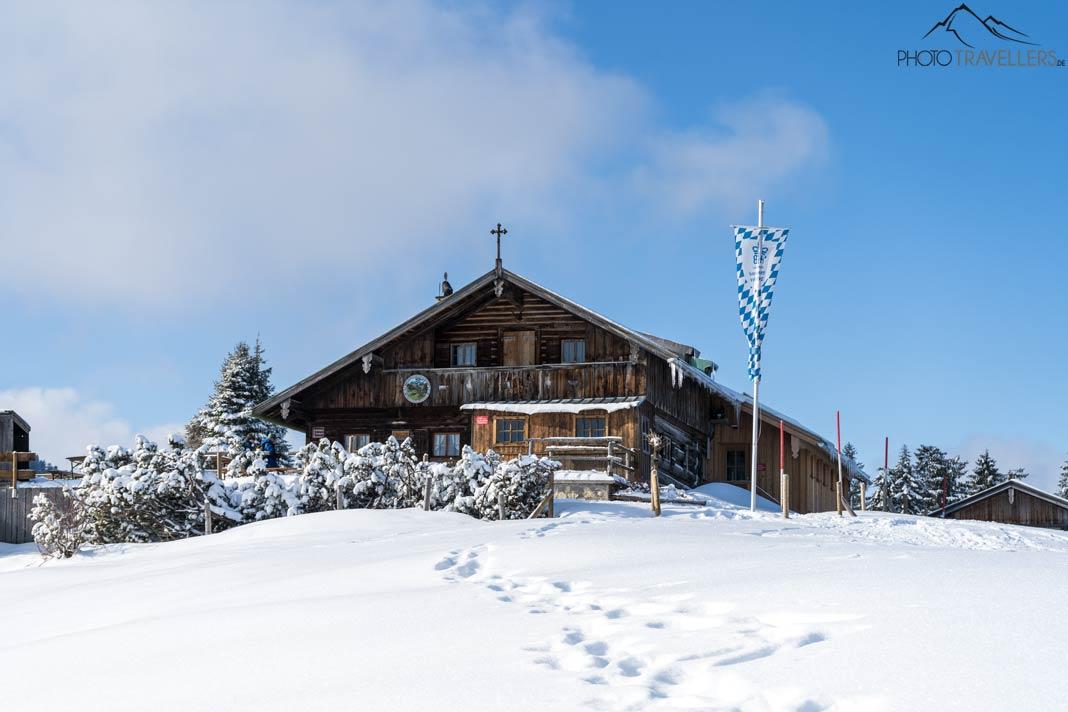 L'Aueralm enneigée