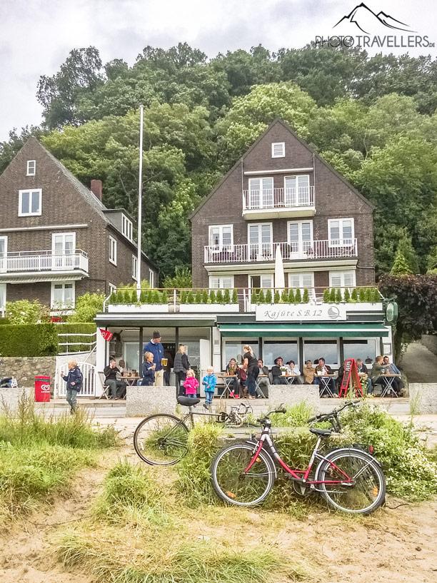 Casas en el barrio de las escaleras en Blankenese