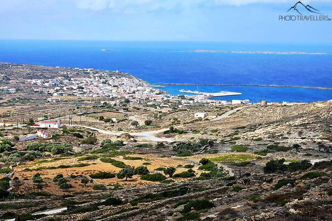 Des murs en pierre taillée jalonnent le paysage de Kasos