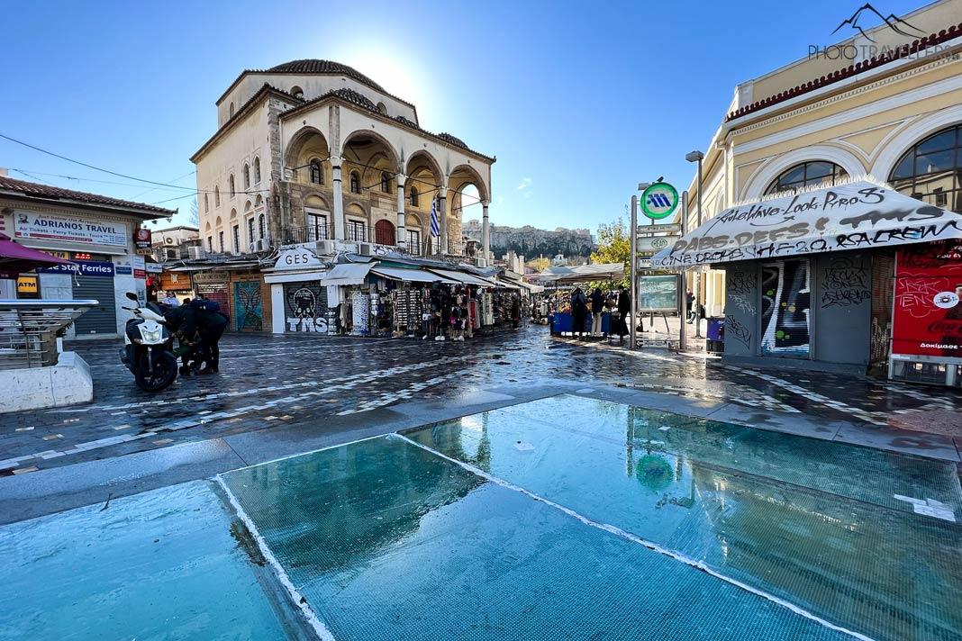 La mezquita de Tzistarakis en Atenas