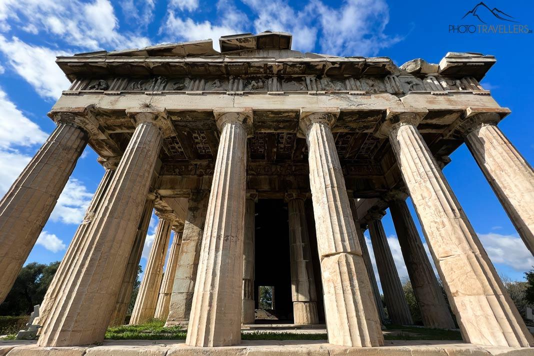 El Templo de Hefesto en la Ágora Antigua de Atenas