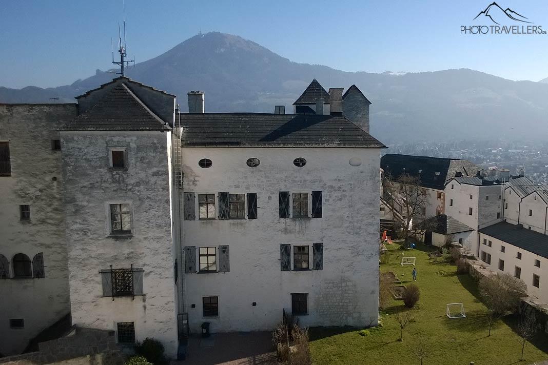 Un edificio en la fortaleza Hohensalzburg