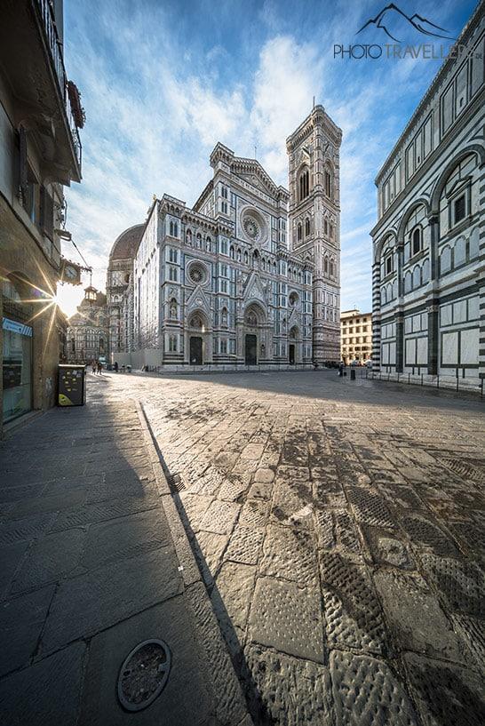 Vue de la cathédrale de Santa Maria del Fiore le matin