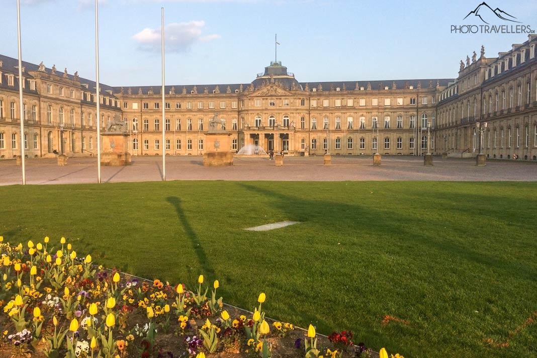 El Nuevo Palacio en Stuttgart