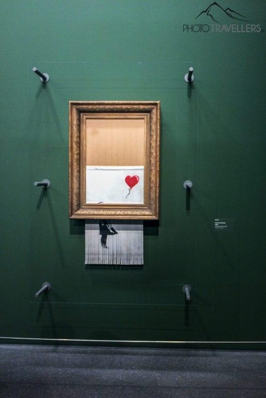 Un auténtico Banksy en la Galería Estatal