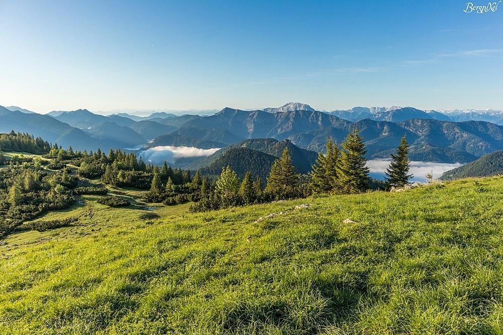 La vue depuis le sommet du Hirschberg