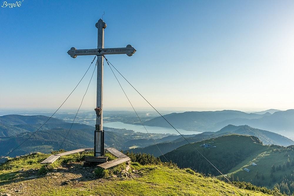 La croix du sommet du Hirschberg