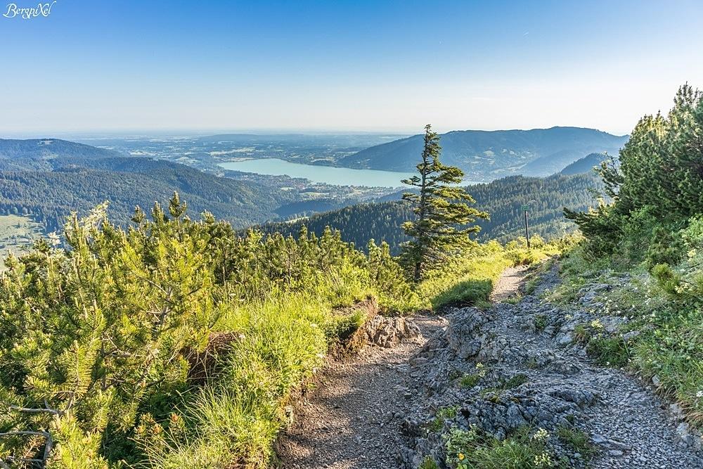 La descente vers le Tegernsee