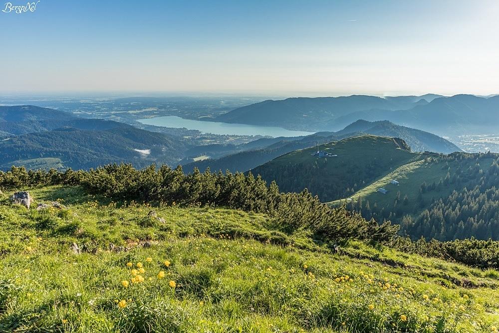 Vue sur le Tegernsee