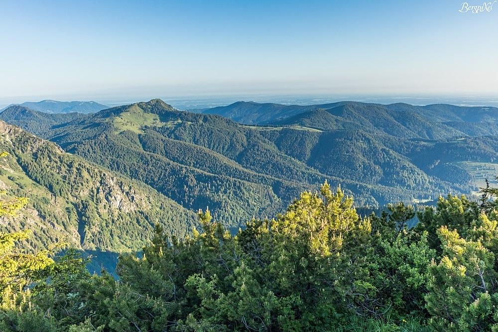 La vue en direction de Fockenstein et Aueralm.