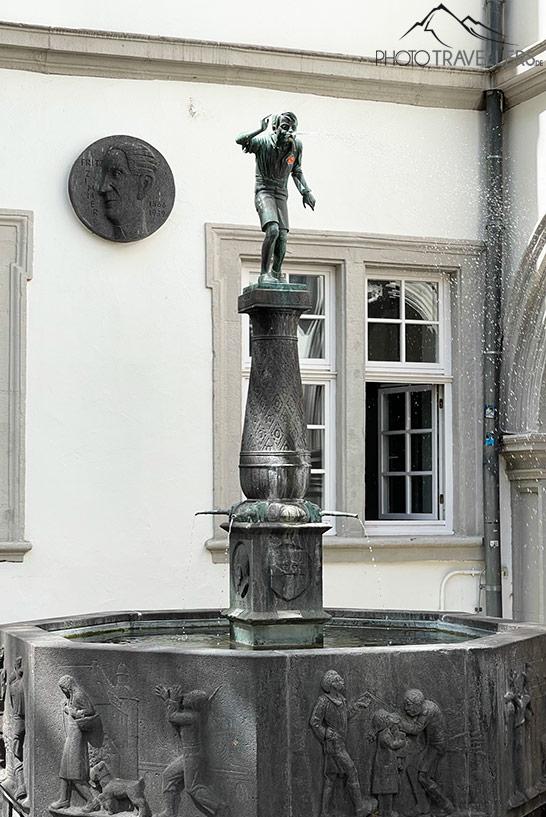 A fonte Schängel em Koblenz