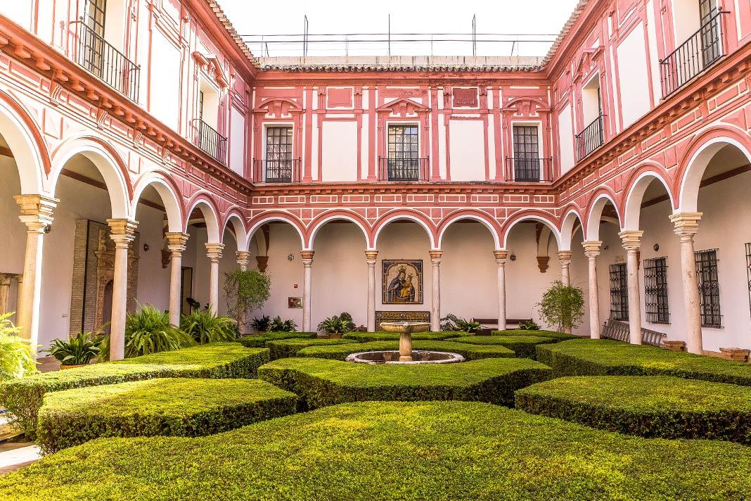 Vista del interior del Museo de Bellas Artes