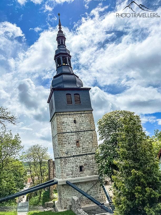 La tour penchée de Bad Frankenhausen