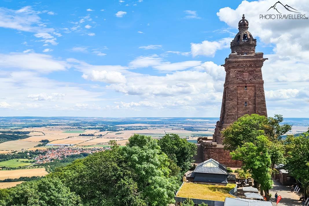 Le monument de Kyffhäuser est une attraction incontournable dans le Harz