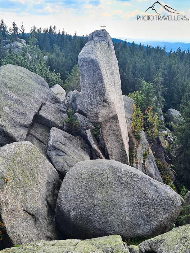 O Fichtelgebirge é conhecido por suas fascinantes formações rochosas e blocos de granito