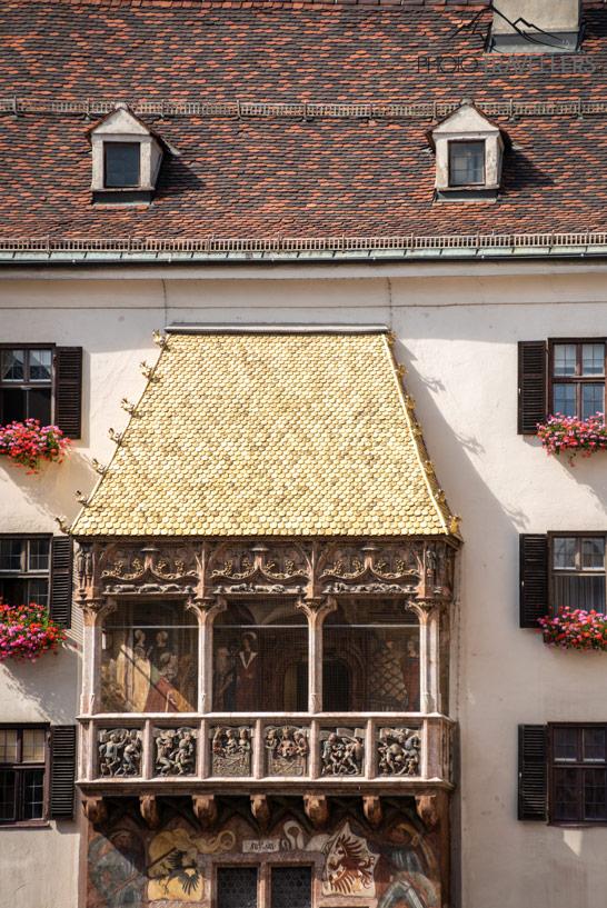 O Dossel Dourado em Innsbruck é uma atração top