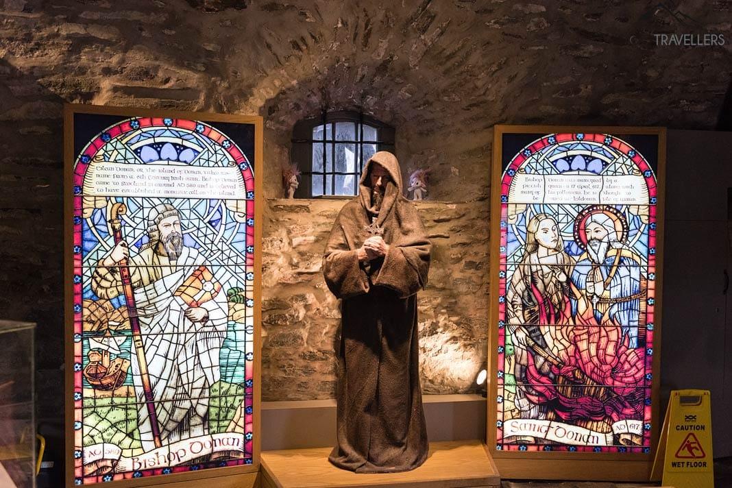 En el interior del Castillo de Eilean Donan