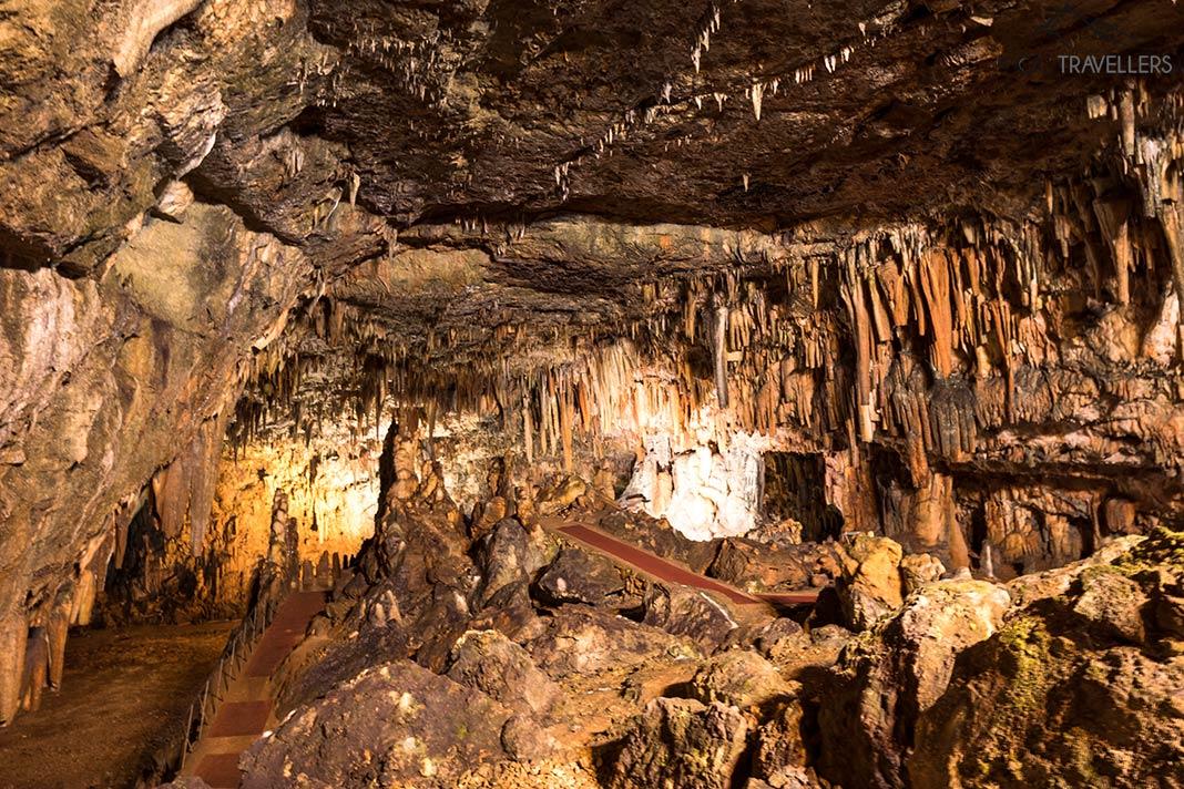 La grotte de stalactites de Drogarati à Céphalonie