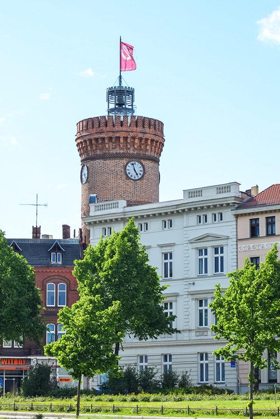 Vista da Torre Spremberger em Cottbus