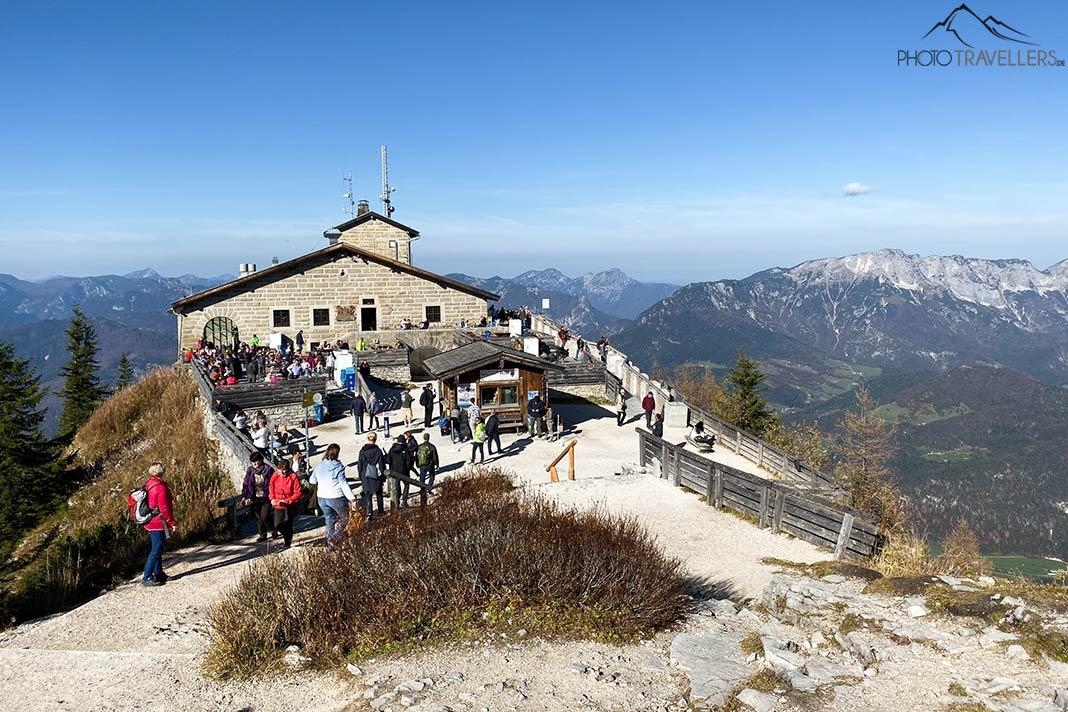 La casa Kehlstein en un impresionante entorno montañoso