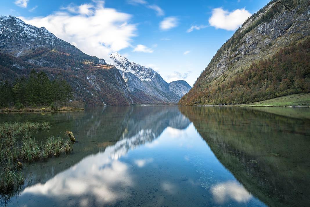 El Königssee en la región de Berchtesgaden