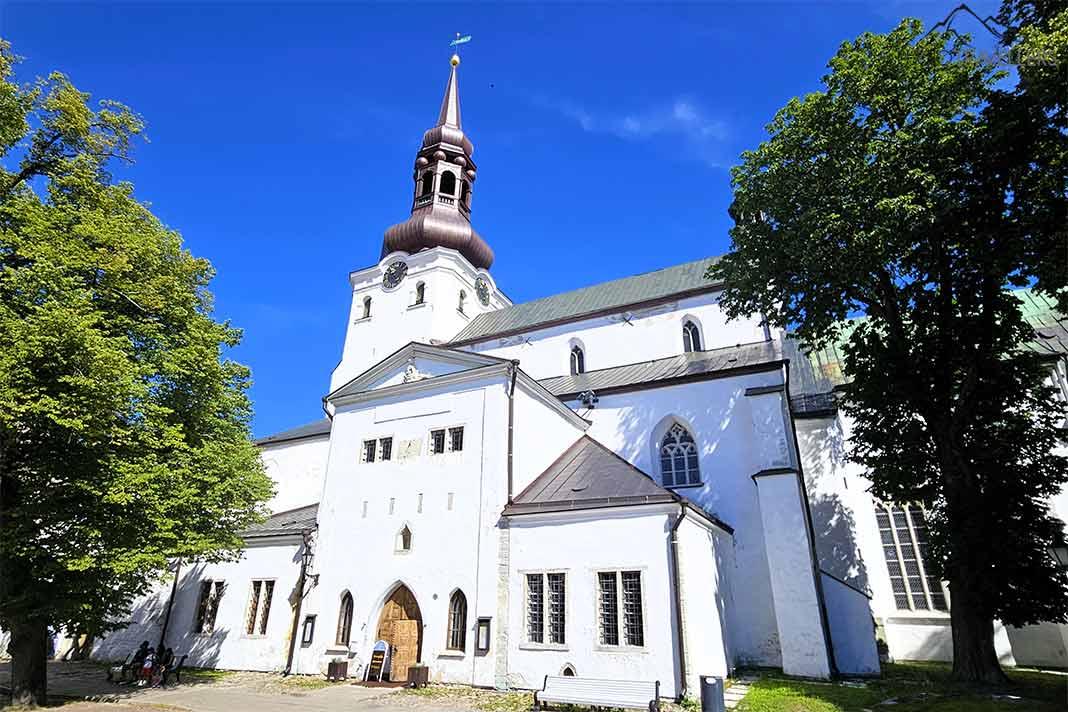 Le Dôme de Tallinn présente des caractéristiques baroques et gothiques