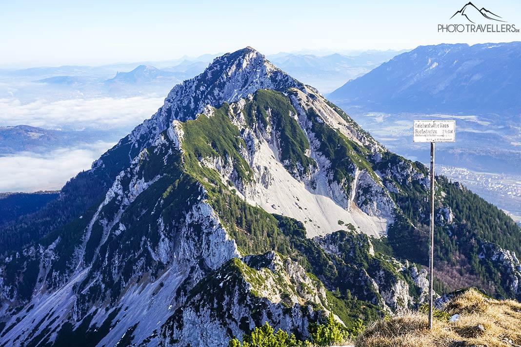 A vista do Zwiesel para Hochstaufen