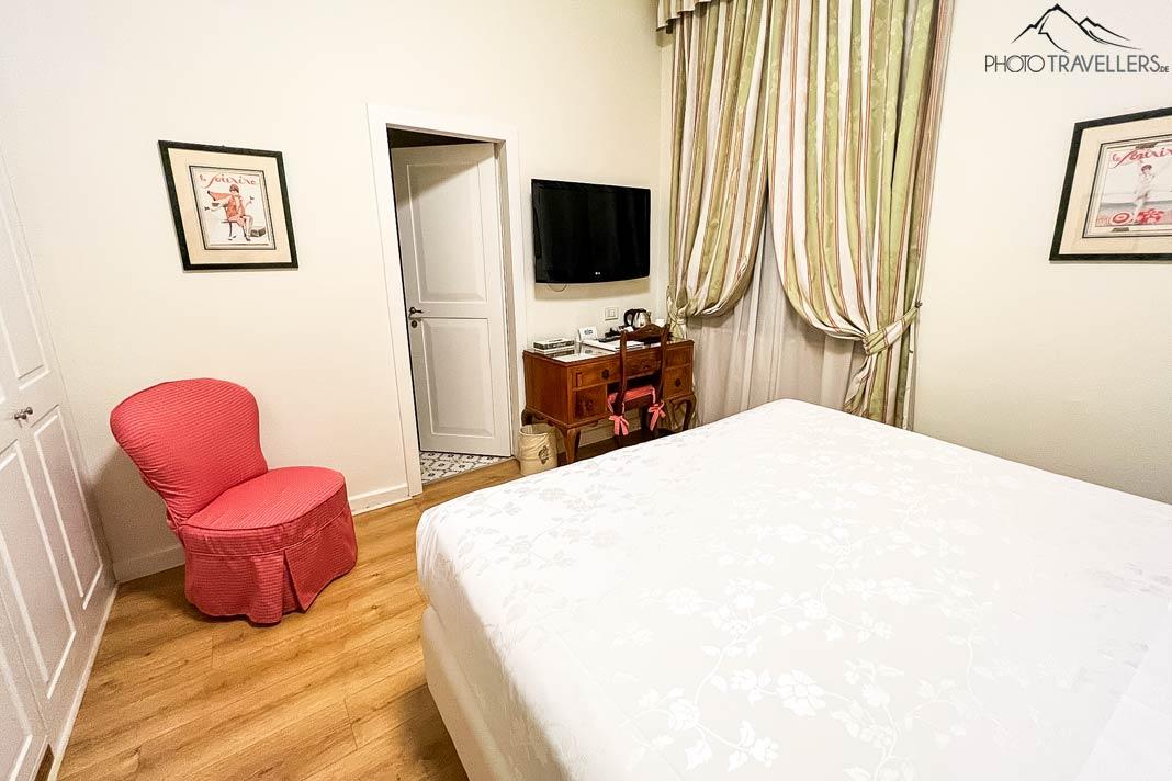 Vue de la chambre de l'Hôtel Garden Sienne