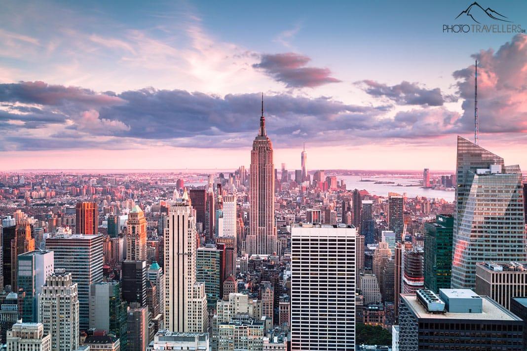 L'Empire State Building le soir