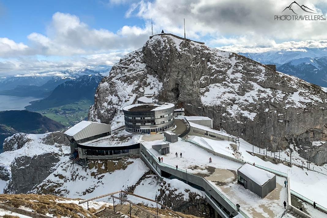 La station de montagne sur le Pilatus