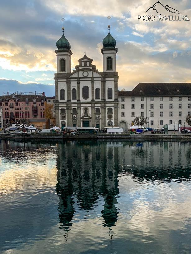 L'église des Jésuites à Lucerne