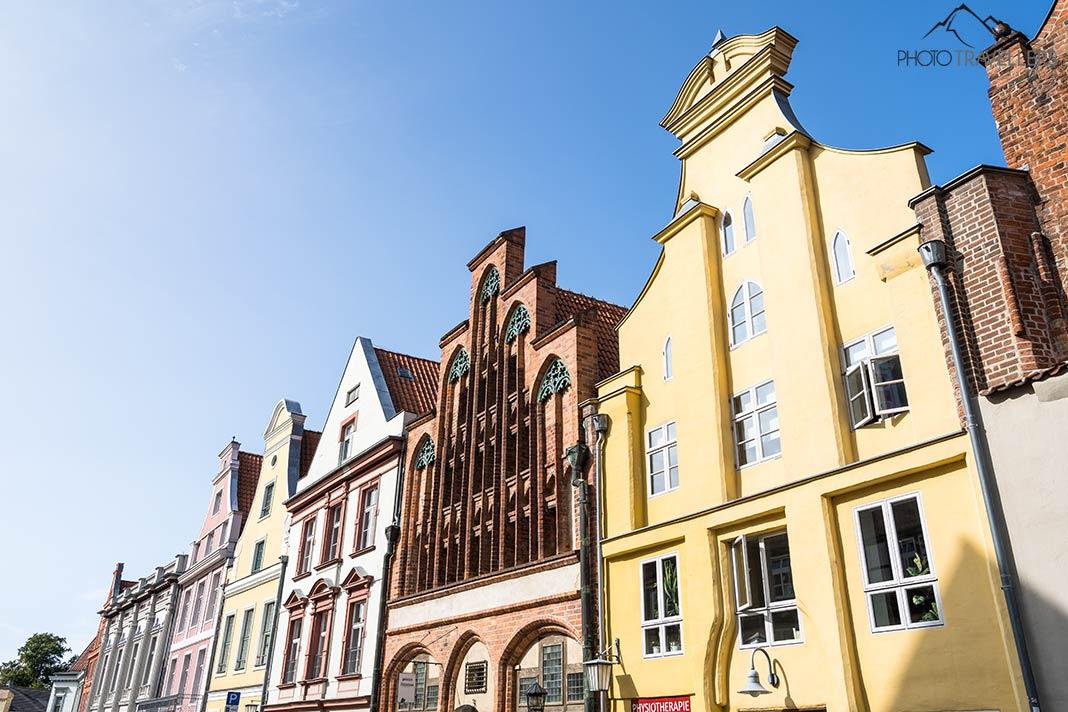 Les maisons pignons sur l'ancien marché à Stralsund
