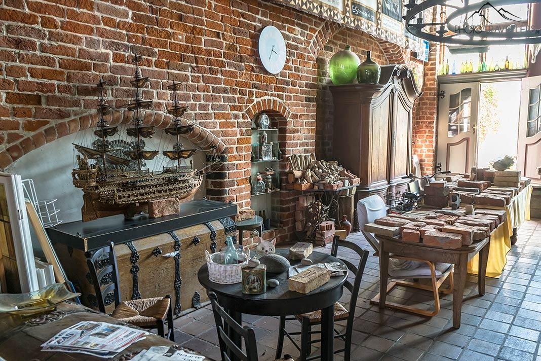 La maison à pignon à Stralsund à l'intérieur