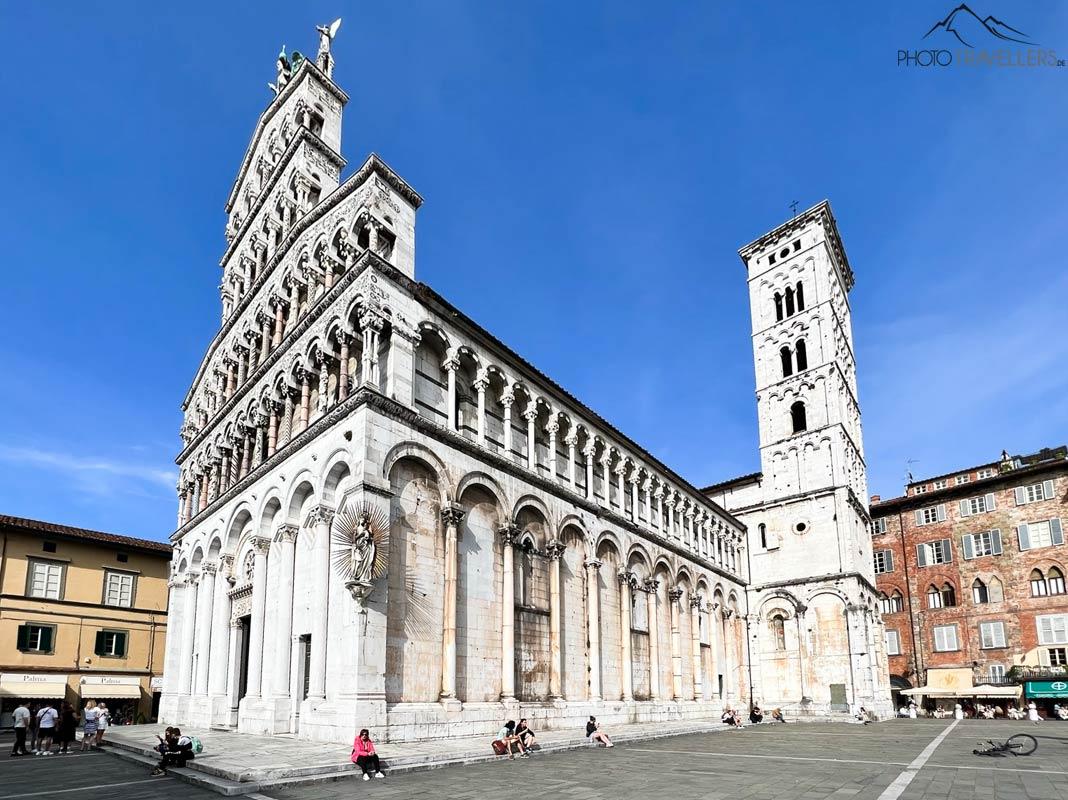 A igreja San Michele in Foro em Lucca