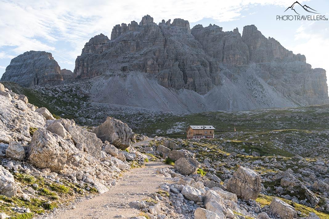 Vista da Lavaredohütte