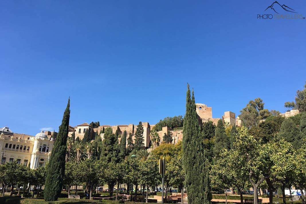 La forteresse Alcazaba à Malaga