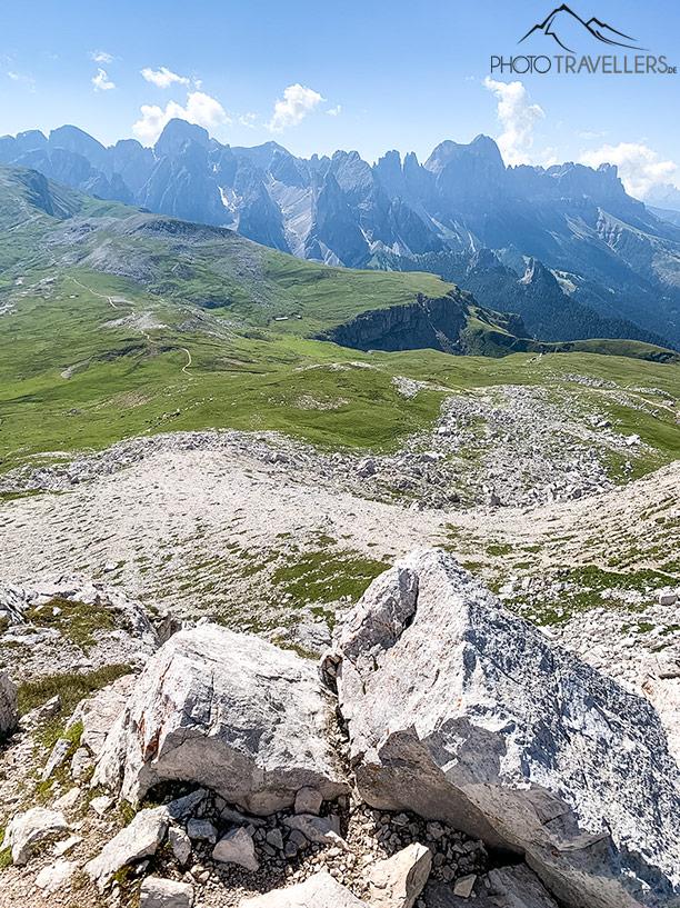 La vue depuis le Monte Petz