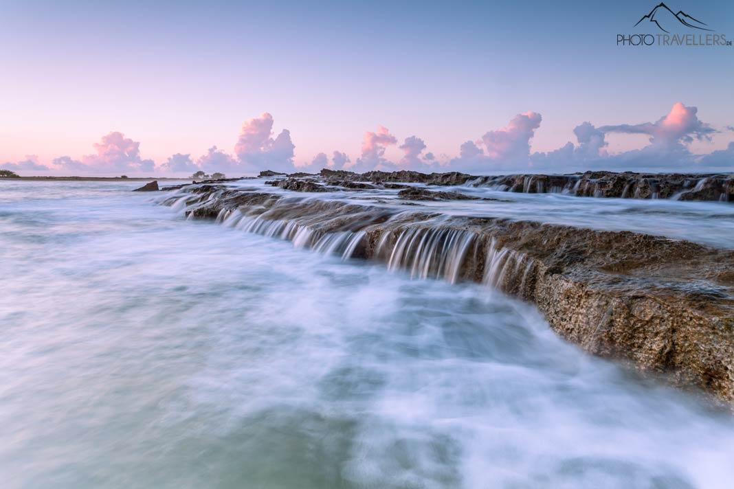 Atardecer en el mar en Kaua'i