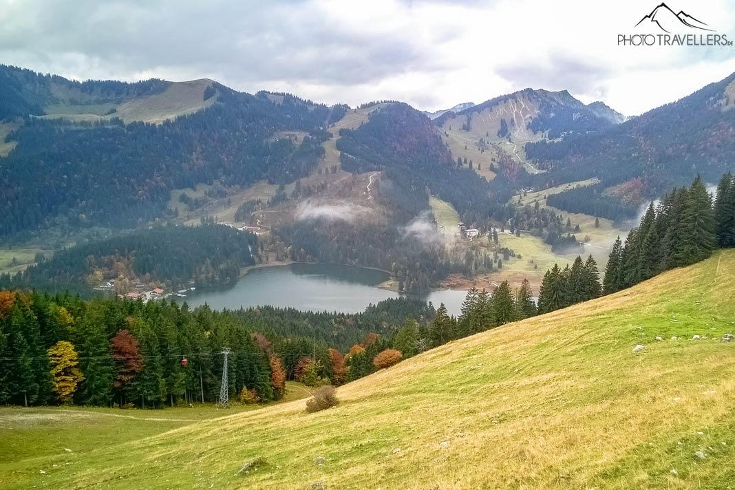 Vue sur le Spitzingsee
