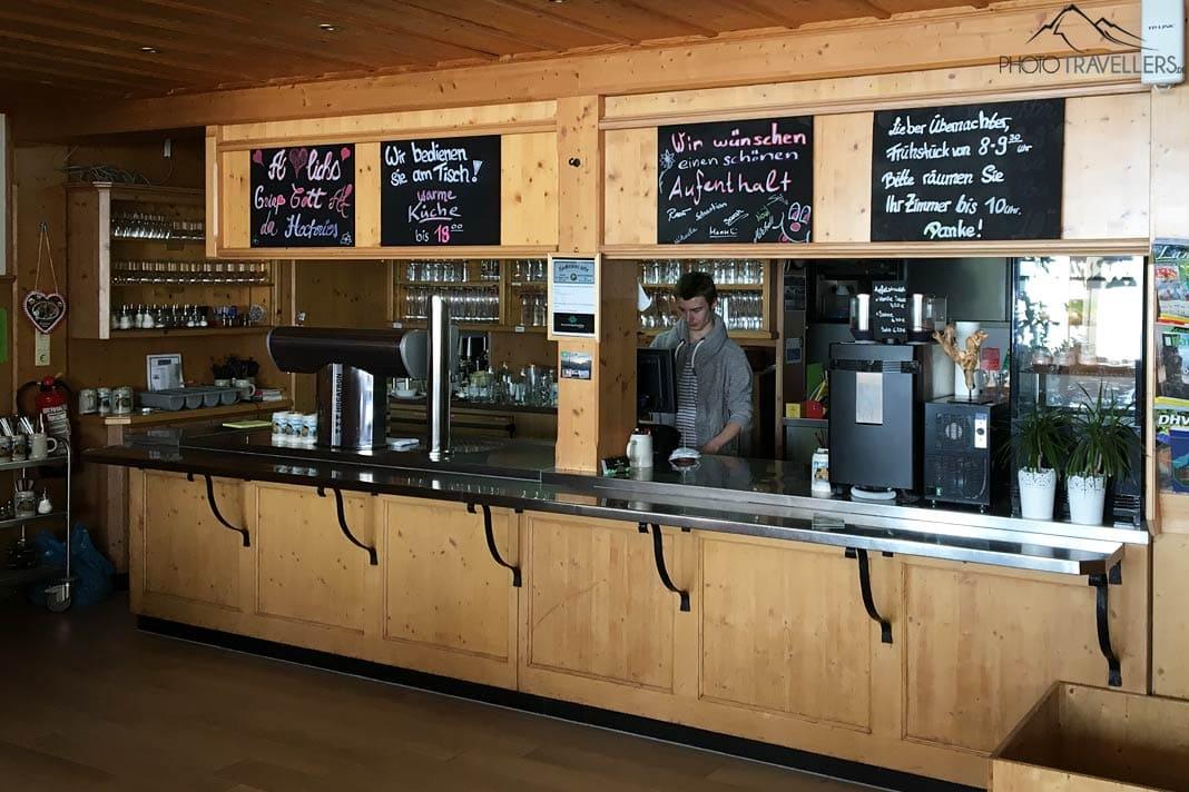 La taverne de la Hochrieshütte