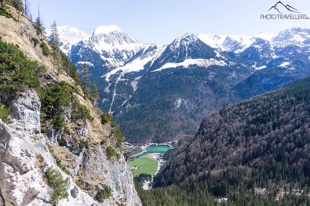 Vue du Grünstein sur le Königssee