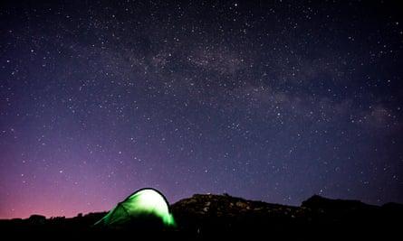 Night Sky on Snowdon