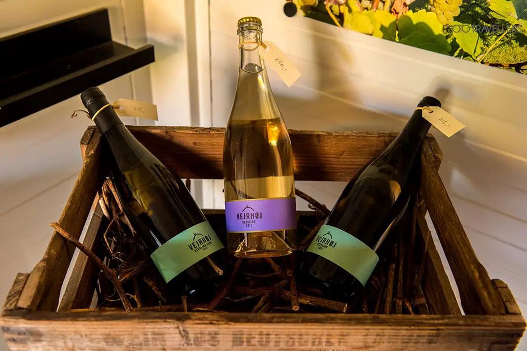 Weinauswahl des Weingutes