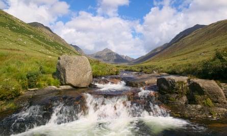 The Glenrosa Water in Glen Rosa, Isle of Arran