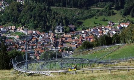 The Hasenhorn go-kart in the Black Forest; the Snowdonia coaster will be similar.