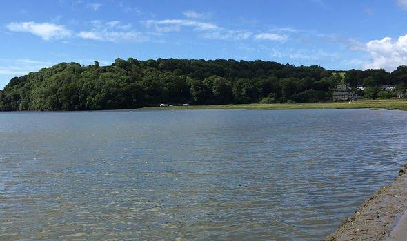 Laugharne Estuary Carmarthen 